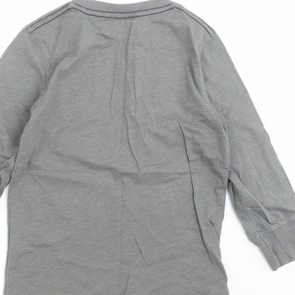GapKids Boys Grey   Basic T-Shirt Size 4-5 Years  - football
