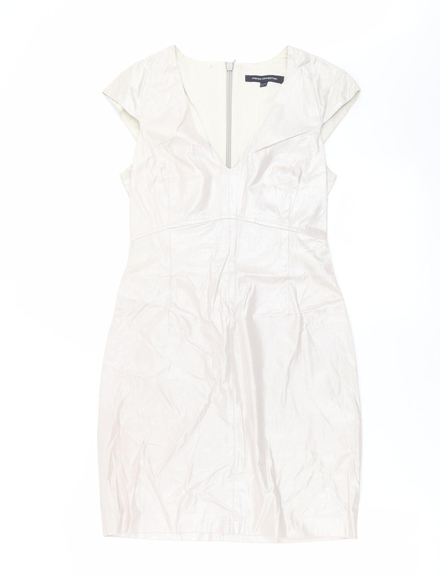 French Connection Womens Beige   Shift  Size 10