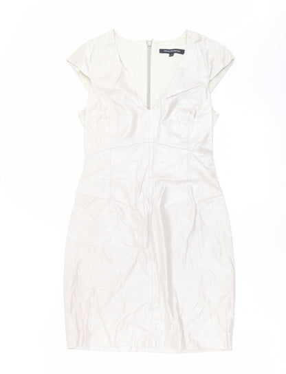 French Connection Womens Beige   Shift  Size 10