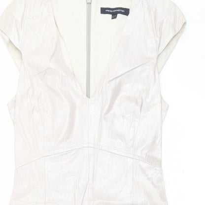 French Connection Womens Beige   Shift  Size 10
