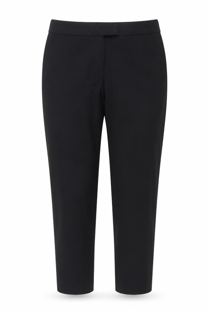 Front view of George women’s black trousers, size UK 12, 29-inch leg
