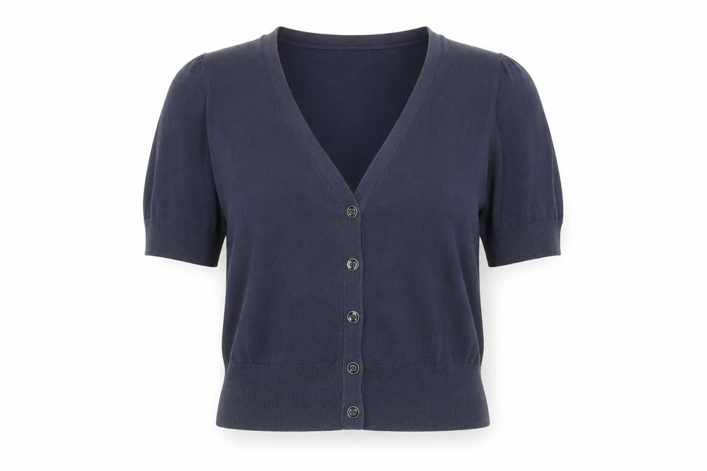 Womens UK Size 16 F&F Blue Cardigan Jumper