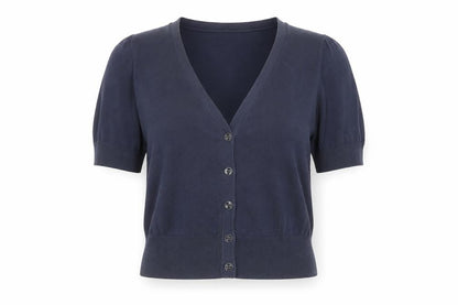 Womens UK Size 16 F&F Blue Cardigan Jumper