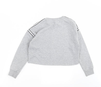 Primark Girls Grey   Pullover Sweatshirt Size 9-10 Years  - usa los angeles
