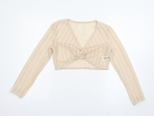 SheIn Womens Beige   Basic T-Shirt Size XS