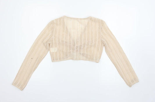 SheIn Womens Beige   Basic T-Shirt Size XS