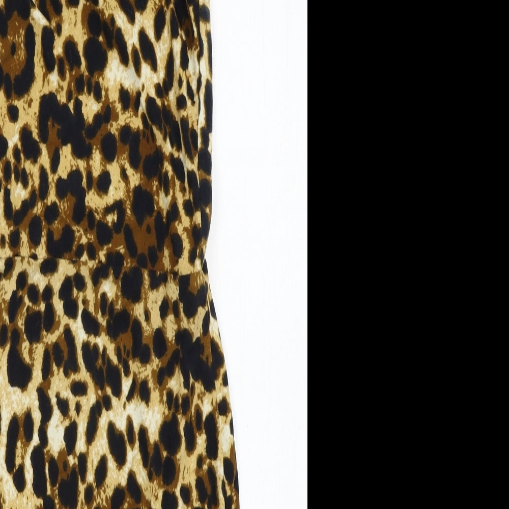 SheIn Womens Multicoloured Animal Print  Mini  Size XS