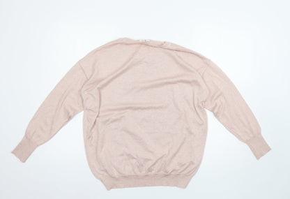 TU Womens Pink   Pullover Jumper Size 14