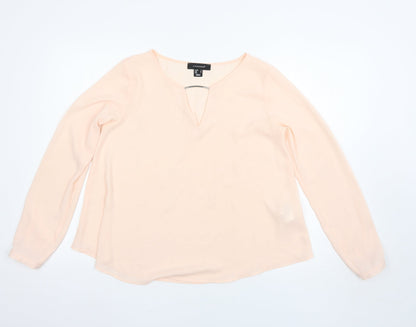 Womens UK Size 8 Atmosphere Pink Basic Blouse