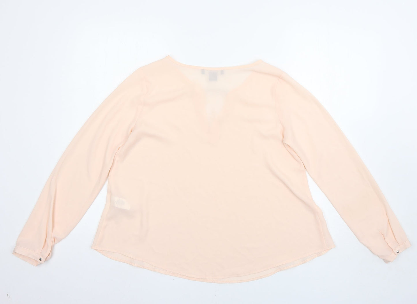 Womens UK Size 8 Atmosphere Pink Basic Blouse