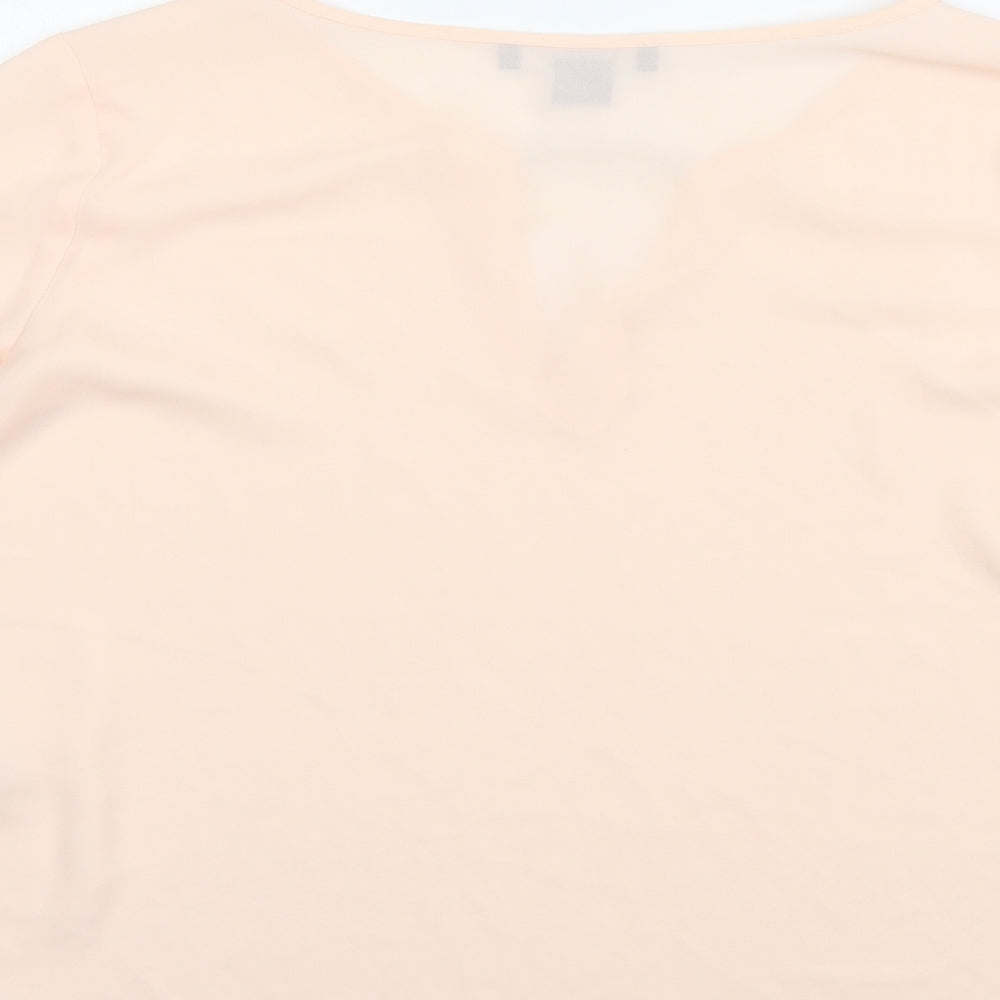 Womens UK Size 8 Atmosphere Pink Basic Blouse