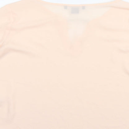 Womens UK Size 8 Atmosphere Pink Basic Blouse