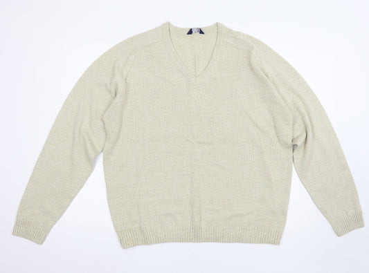 Premier MAN Mens Beige   Pullover Jumper Size L