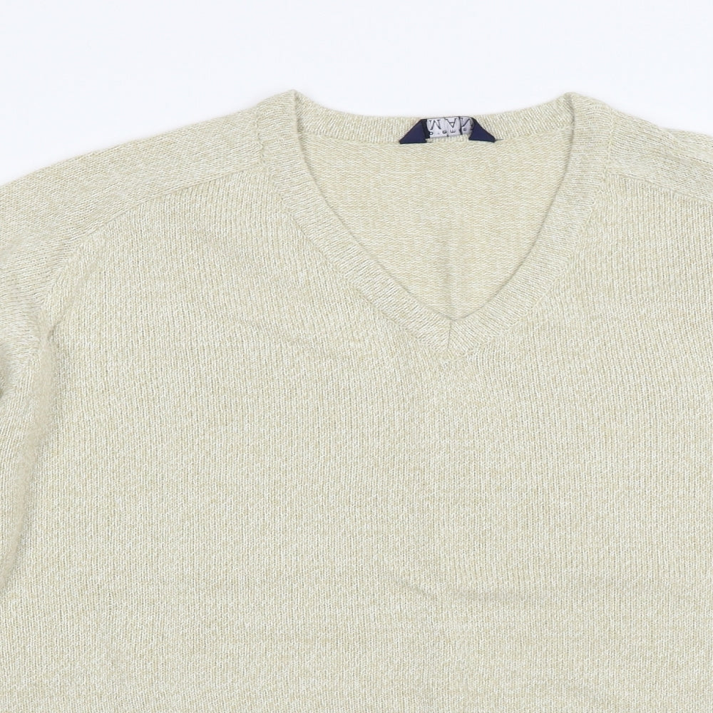 Premier MAN Mens Beige   Pullover Jumper Size L