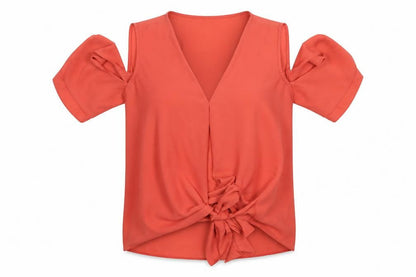 Womens UK Size 10 New Look Pink Basic Blouse