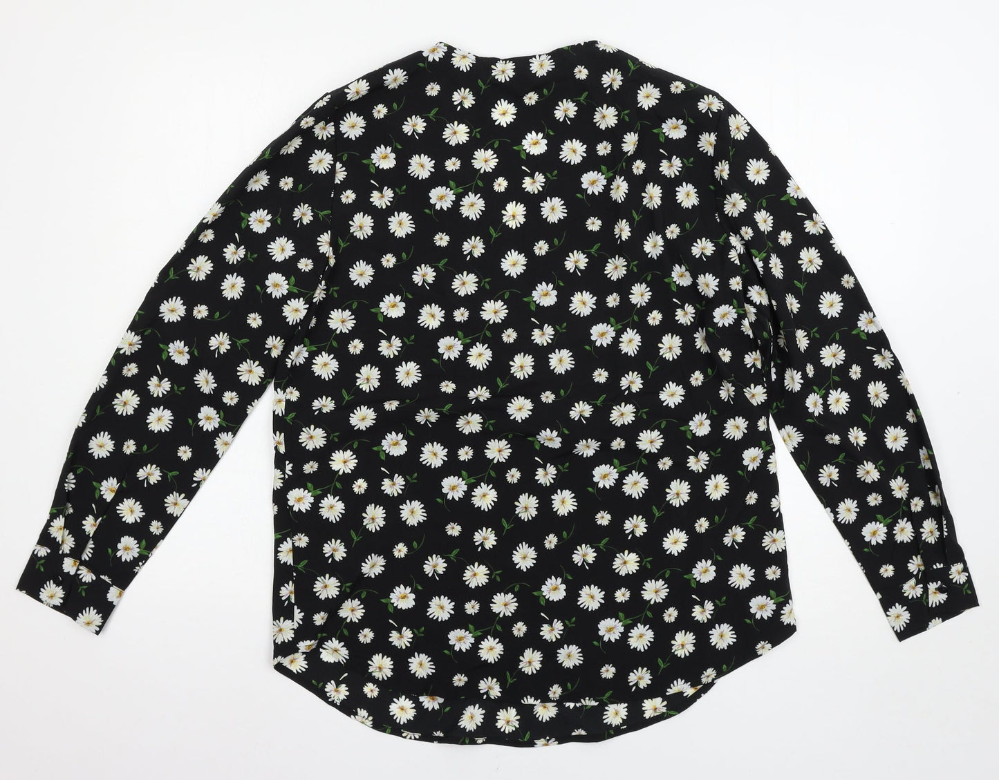 Jaqueline de Young Womens Multicoloured Floral  Basic Blouse Size 10