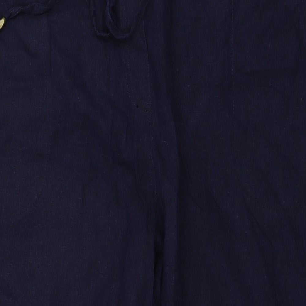 BM Mens Blue   Trousers  Size 22 L22 in