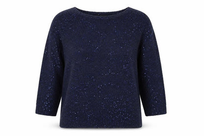Bonmarché Womens Blue Pullover Jumper Size L