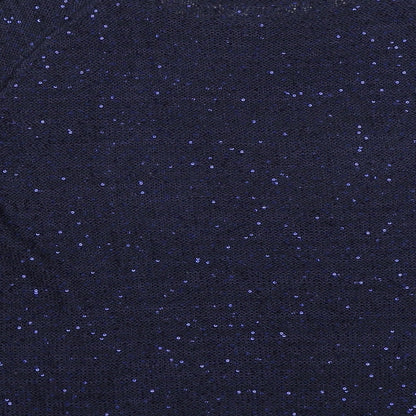 Womens UK Size L BM Blue Pullover Jumper