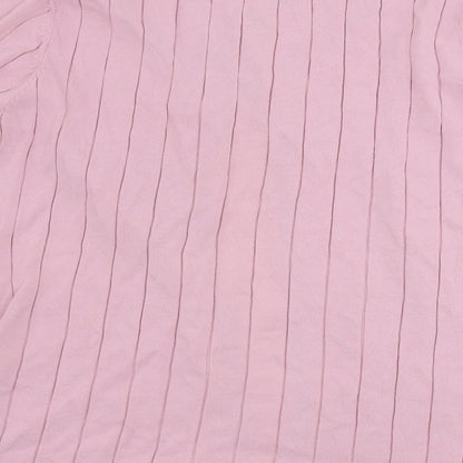 FRANK SAUL  Womens Pink   Cardigan Jumper Size L