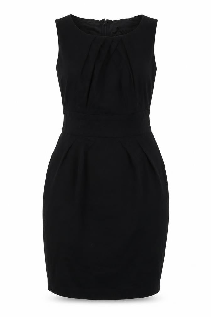 New Look  Womens Black Houndstooth  Bodycon  Size 10
