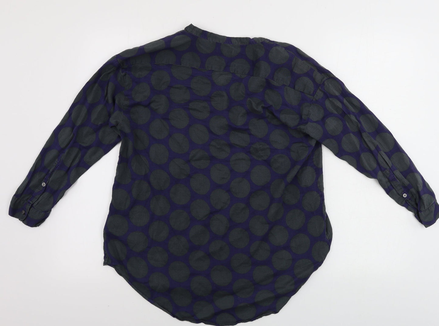 Womens UK Size S Gap Blue Basic Blouse