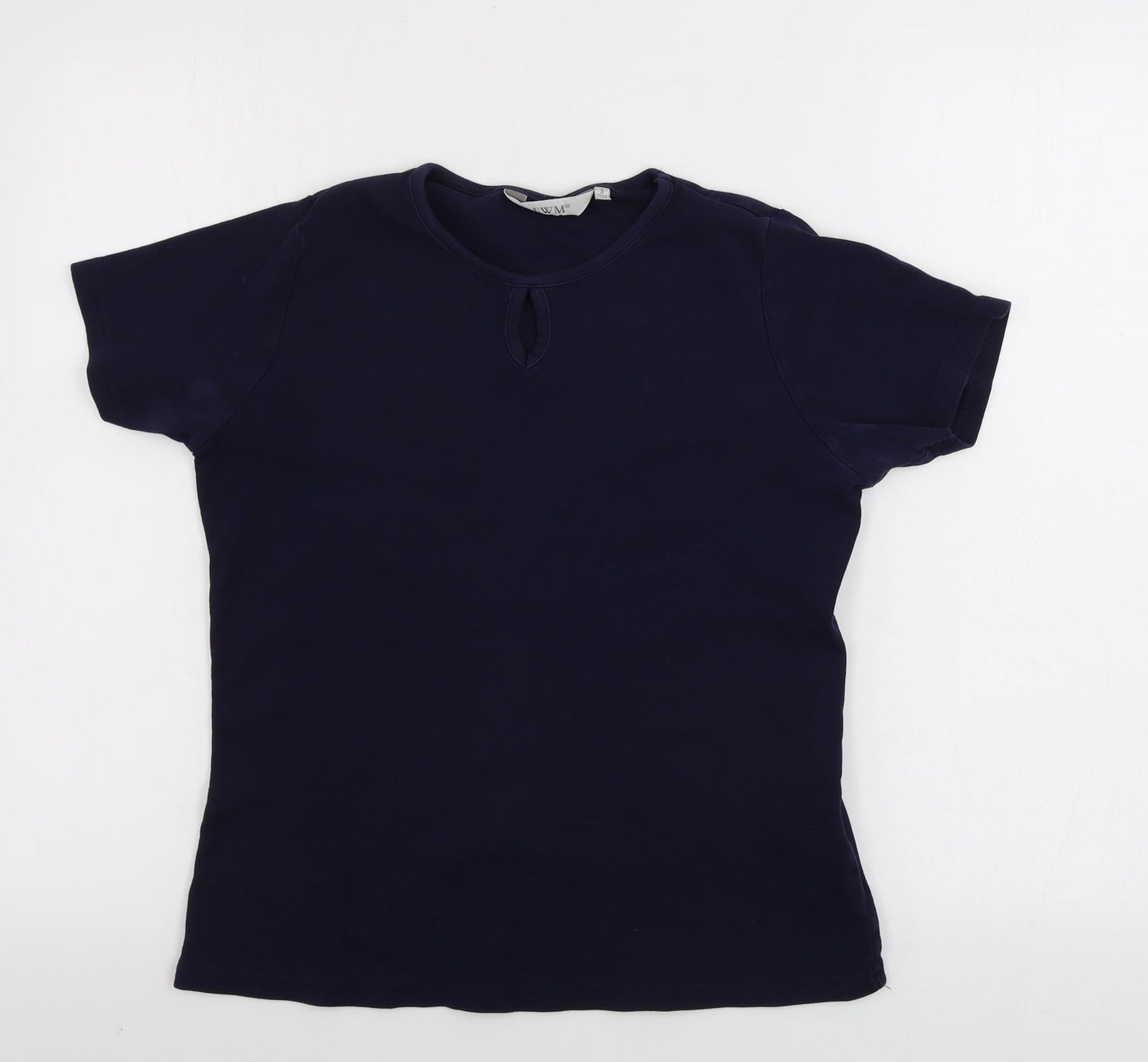 EWM Womens Blue   Basic T-Shirt Size S
