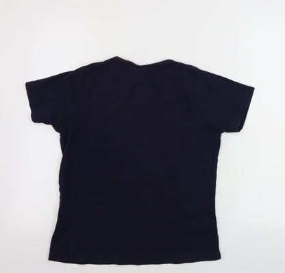 EWM Womens Blue   Basic T-Shirt Size S