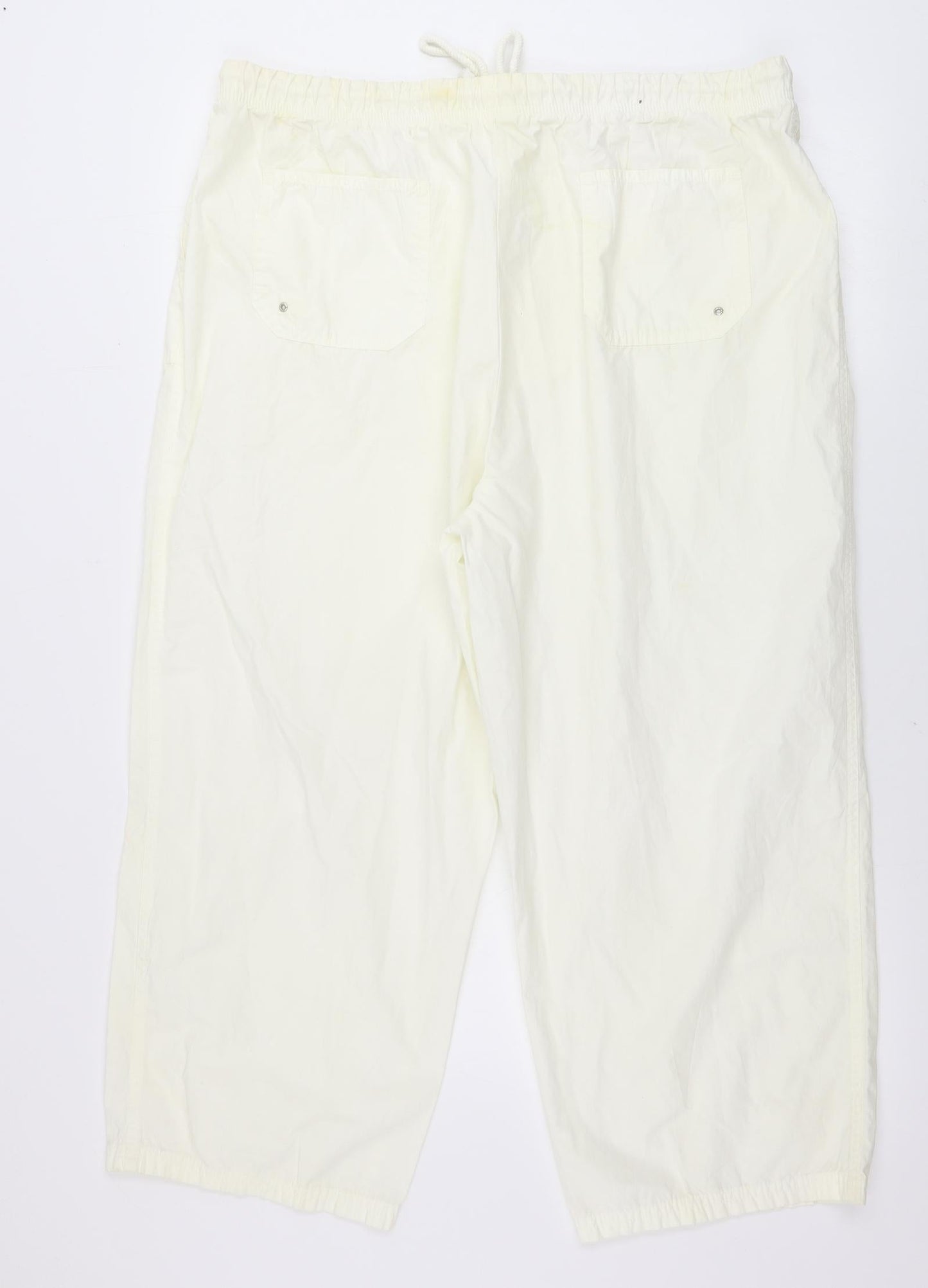 Womens UK Size 38 in Preworn Regular Fit  Ivory Trousers