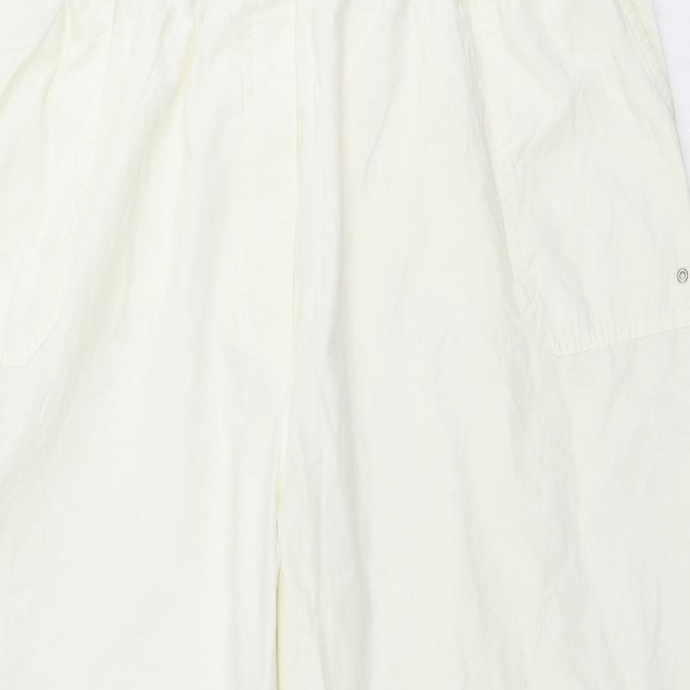 Womens UK Size 38 in Preworn Regular Fit  Ivory Trousers