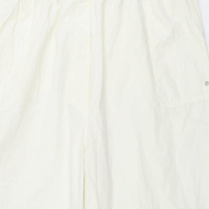 Womens UK Size 38 in Preworn Regular Fit  Ivory Trousers