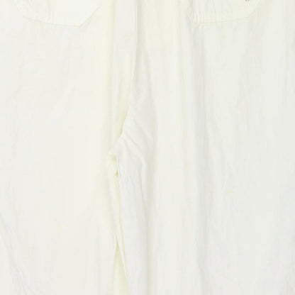 Womens UK Size 38 in Preworn Regular Fit  Ivory Trousers