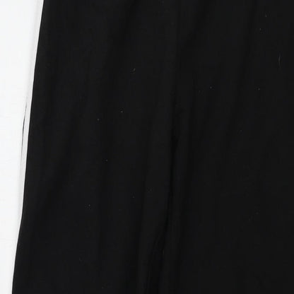 PINDYDOLL   Womens Black   Sweatpants Trousers Size 8 L24 in