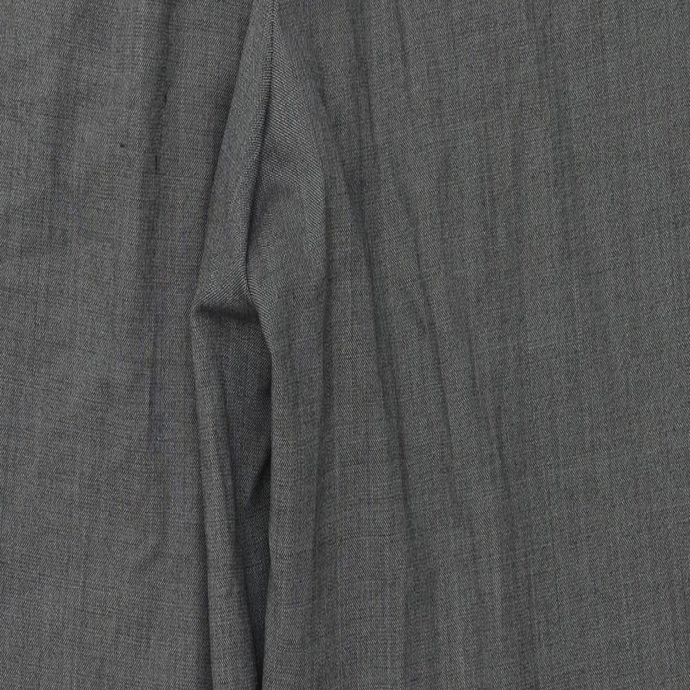 Womens UK Size 36 in Marks and Spencer Regular Fit  Grey Trousers
