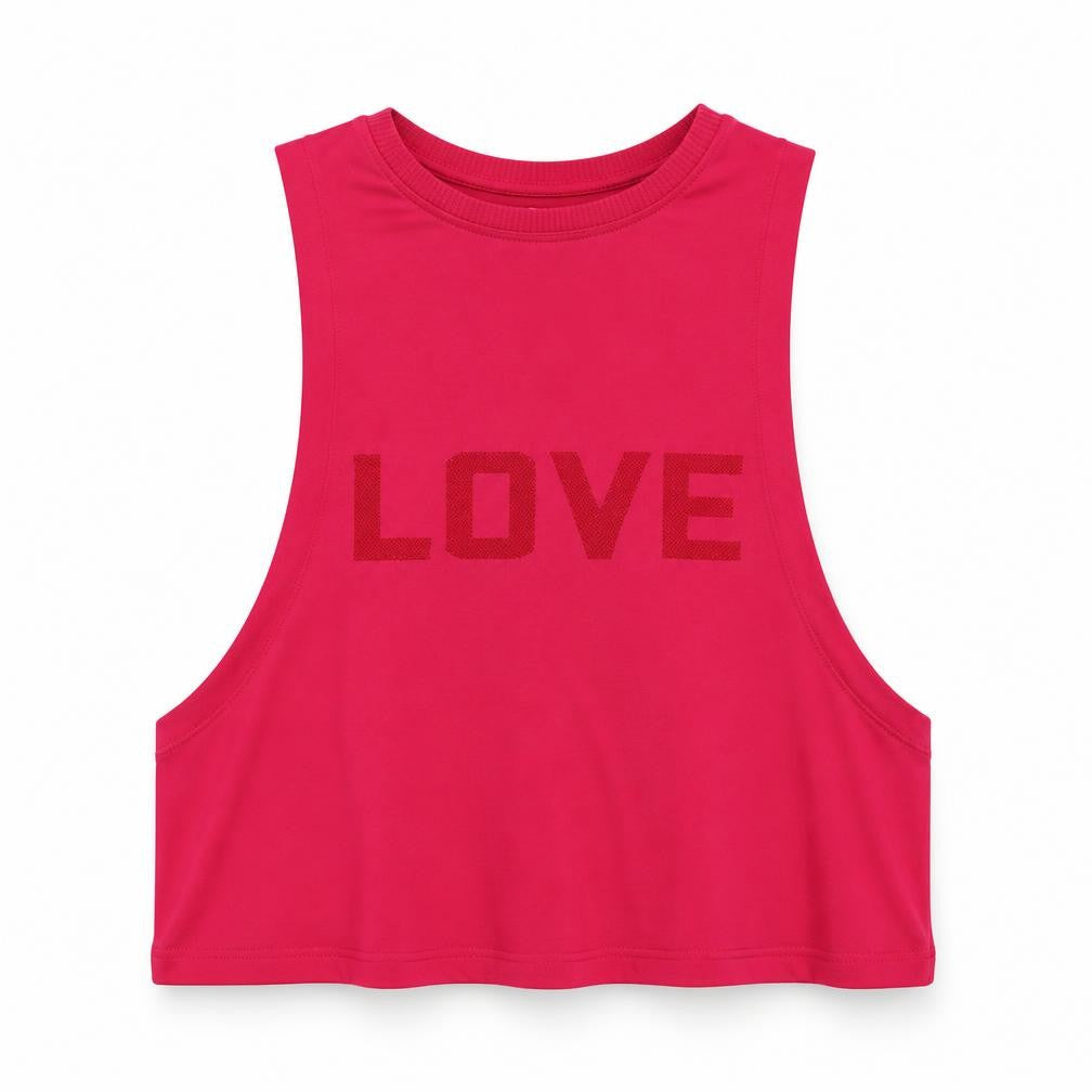 Womens UK Size XS PINK Pink Basic Tank