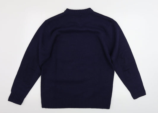 Workwear Mens Blue   Pullover Jumper Size S