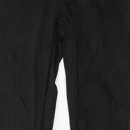 Womens UK Size XS sinsay Regular Fit Skinny Black Jeans