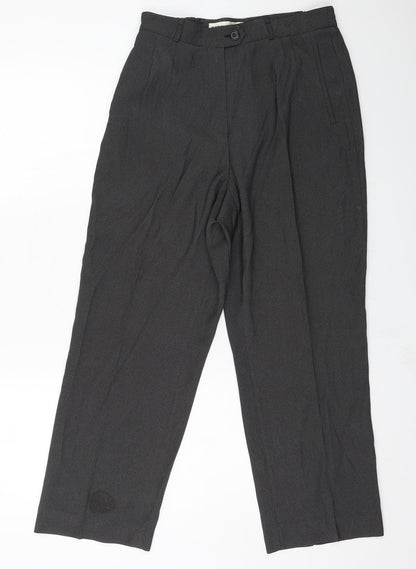 Womens UK Size 10 Gerry Weber Regular Fit  Grey Trousers