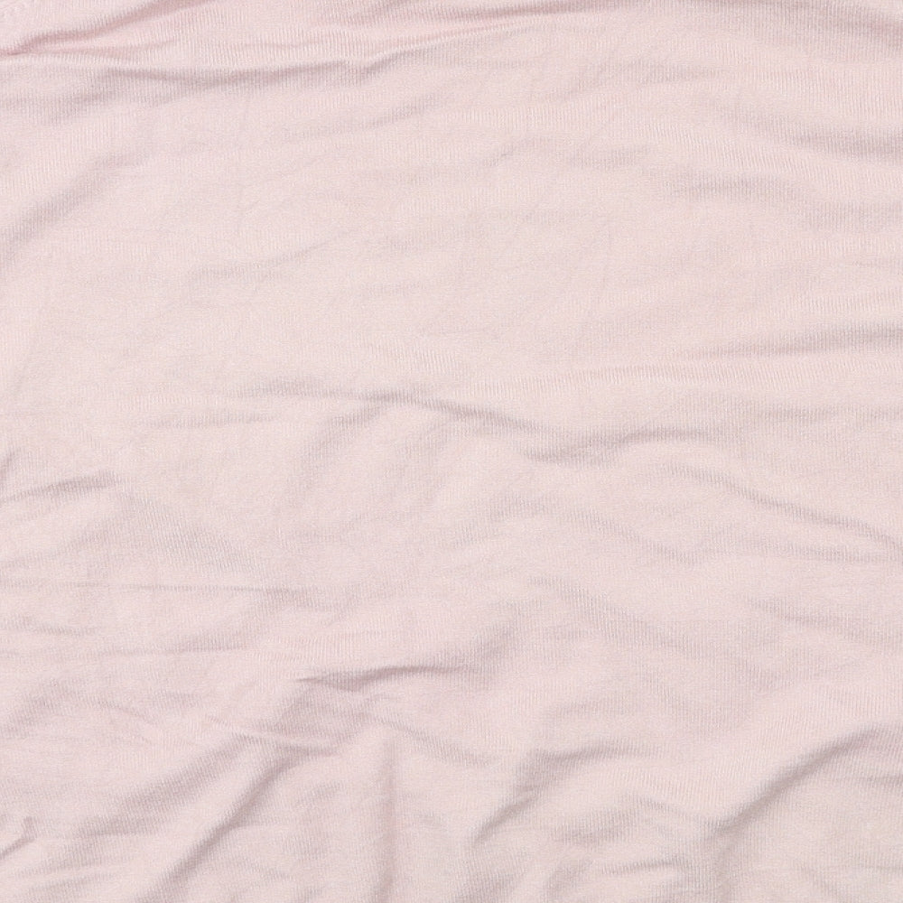 Womens UK Size S Bluoltre Pink Pullover Jumper