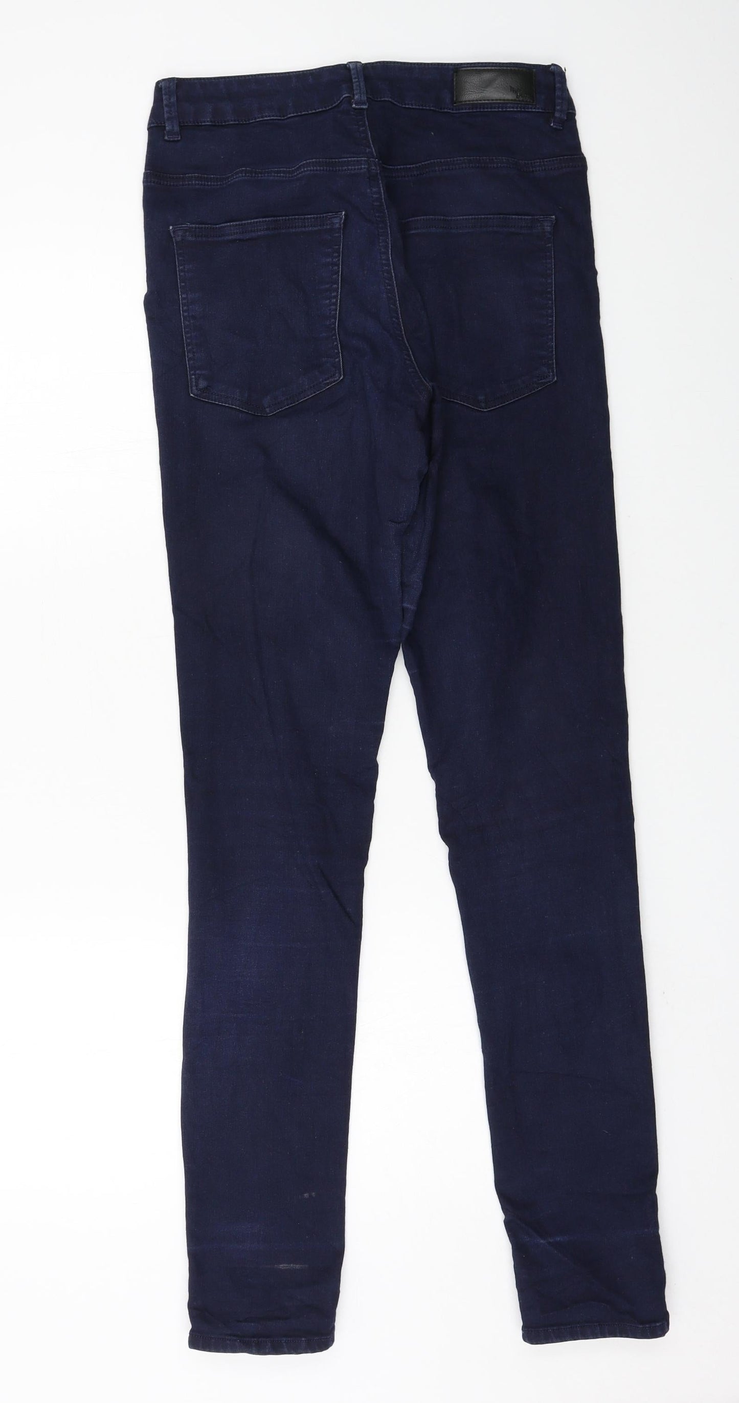 Never Denim Womens Blue  Denim Skinny Jeans Size L L31 in