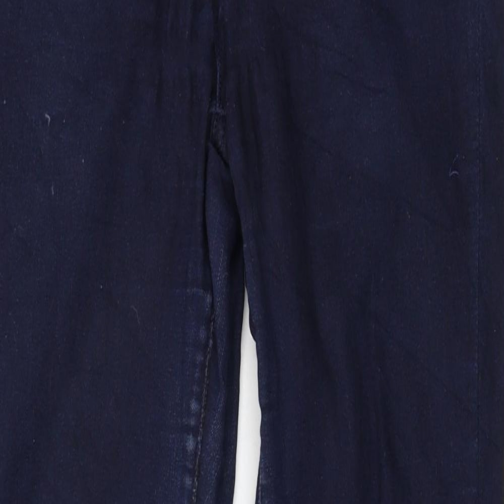 Never Denim Womens Blue  Denim Skinny Jeans Size L L31 in