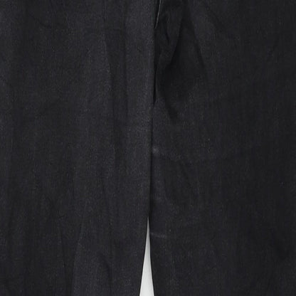 Never Denim Womens Grey  Denim Skinny Jeans Size L L30 in