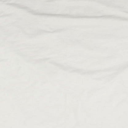 Womens UK Size 6 Missguided White Basic T-Shirt