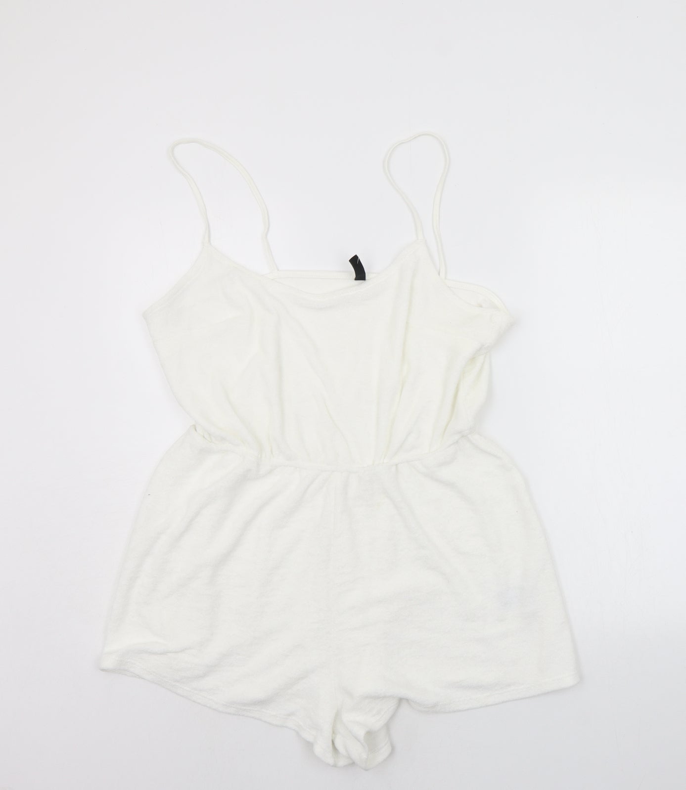 Divided Womens White   Jumpsuit One-Piece Size L