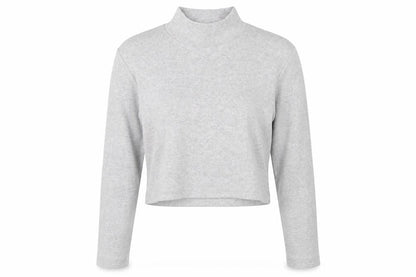 Womens UK Size 16 Missguided Grey Basic T-Shirt