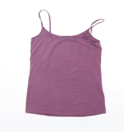 Womens UK Size 14 Marks and Spencer Purple Basic Tank