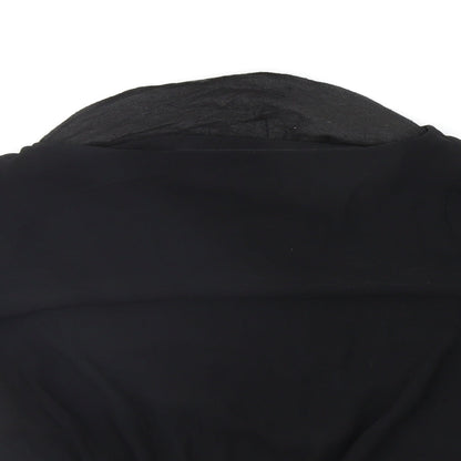 Papaya Womens Black   Basic Blouse Size 10