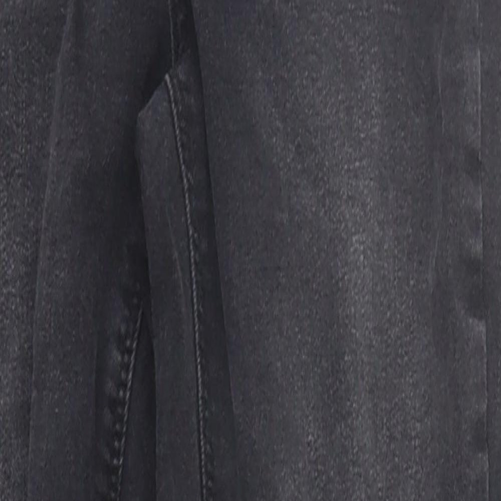 Denim & Co. Womens Grey   Skinny Jeans Size 10 L22 in