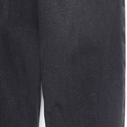 Denim & Co. Womens Grey   Skinny Jeans Size 10 L22 in