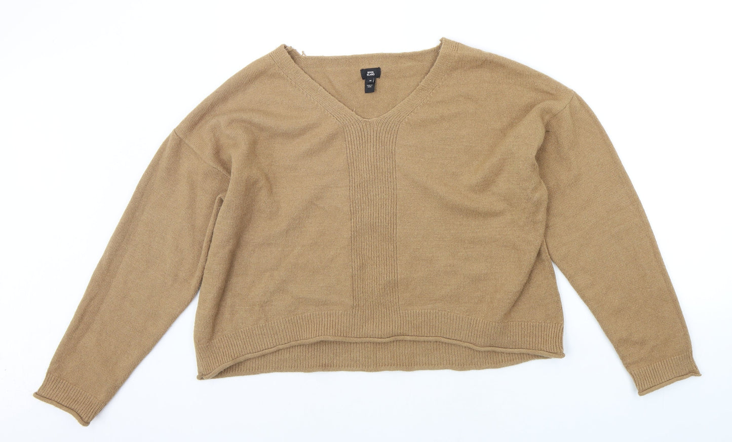 Womens UK Size 16 River Island Brown Pullover Jumper